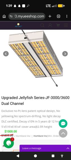 Hortibest JF 3600 series LED Grow Light
