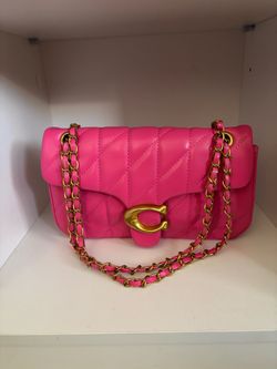 Coach hot pink bag