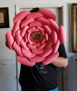 Paper flowers and paper roses