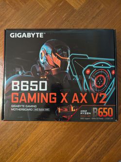 Gigabyte B650 Gaming X AX V2 Motherboard AMD AM5 ATX Mobo with WiFi 6E