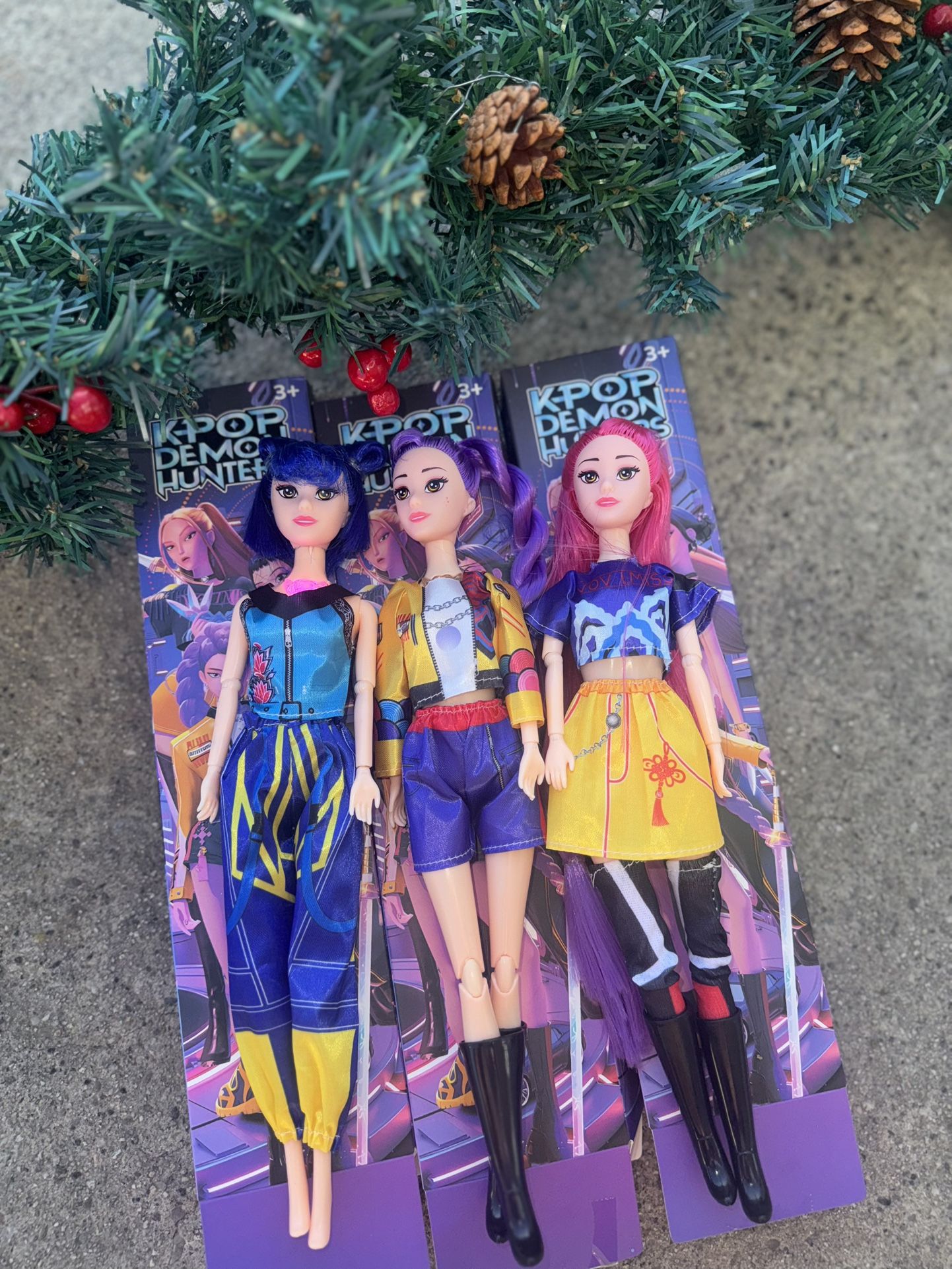 K Pop Demon Hunter Dolls