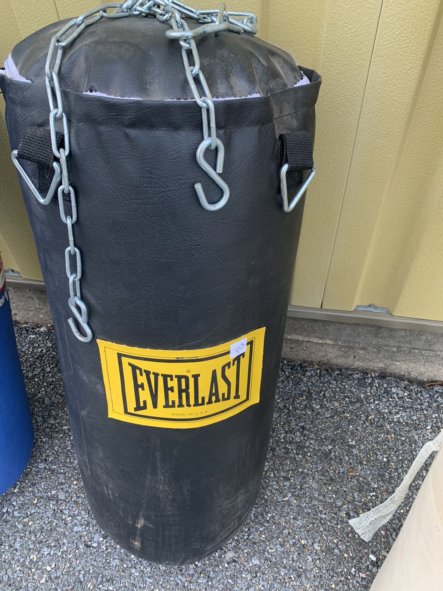 Choice of punching/heavy bags