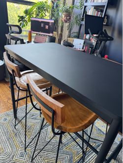 High tops dining table with 4 stools [compact model]