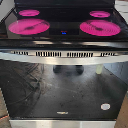 Whirlpool Stove Stainless Steel Range Oven