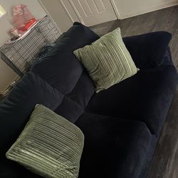 Black Sofa Set for Sale