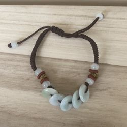 Handmade jade Bracelet. Natural Jade Jewelry.Jadenbracelet