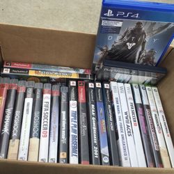 PlayStation,WIi, Xbox 360 Games 