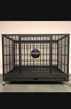 Dog pet cage kennel size 48 xl with grid and trays new in box 📦