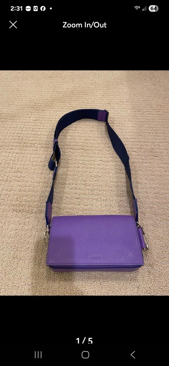 ECCO Lether Crossbody Phone Bag