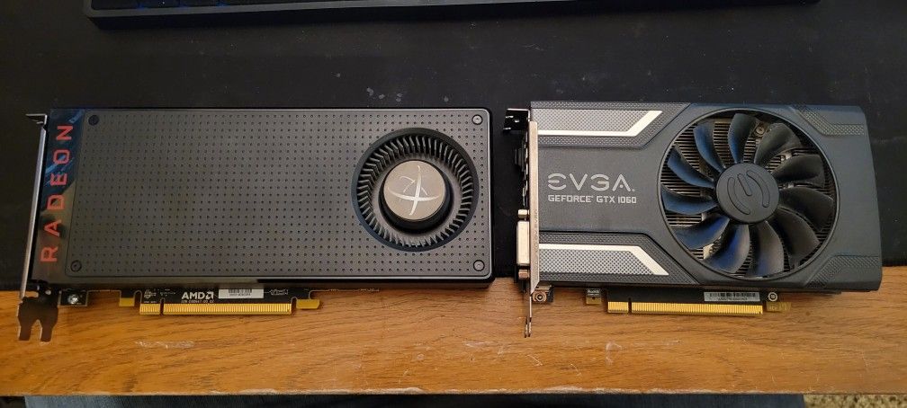 Amd RX 480 8g & Nvidia GTX 1060 3gb Bundle