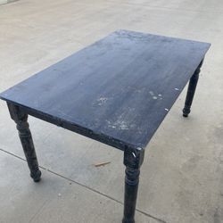 Black Dining Room Table Kitchen Table 