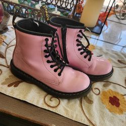 Pink Doc Martin's Size 1