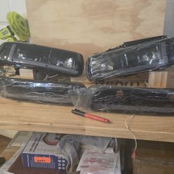 PIT 66 LED DRL HEADLIGHT ASSEMBLY SILVERADO 