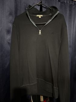 Burberry Brit Zip Up Collar / Turtle Neck Sweater 