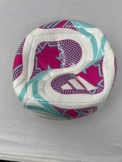 adidas FIFA World Cup 26 Trionda Soccer Ball White/Flash Aqua/Shock Pink