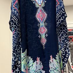 Lilly Pulitzer Atlin blouse in women's Size L/XL i