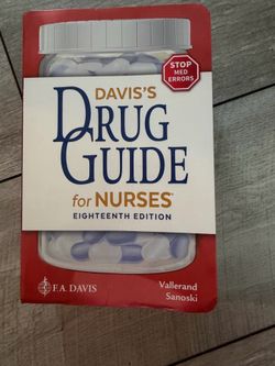 Davis’s Drug Guide for Nurses (18th Edition)