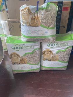 2 New! Bags of Small Pet Bedding & One Used
