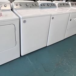 GREAT VARIETY OF TOP LOAD WASHER W/ ELECTRIC DRYER SET 