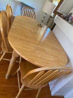 Dining Table with 4  Chairs  comedor 4 sillas