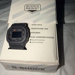 Casio - DW-H5600-1, G-SQUAD bio-based resin BLACK digital quartz Watch