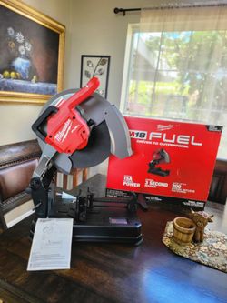 Milwaukee brand new M18 FUEL 18-Volt Lithium-Ion Brushless Cordless 14 in. Abrasive Cut-Off Saw (Tool-Only)