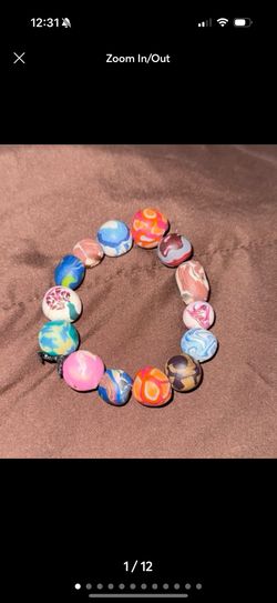 Signature MeikoBeads clay beaded Bracelet