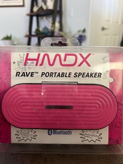Rave portable speaker