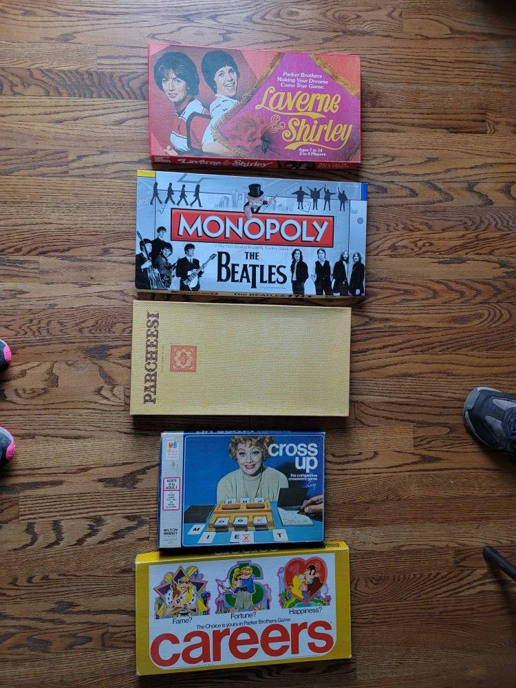 Vintage Board Games 1970's