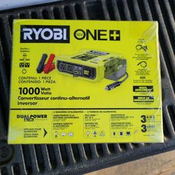 RYOBI ONE+ 18V 1000-Watt Max 12-Volt Automotive Power Inverter