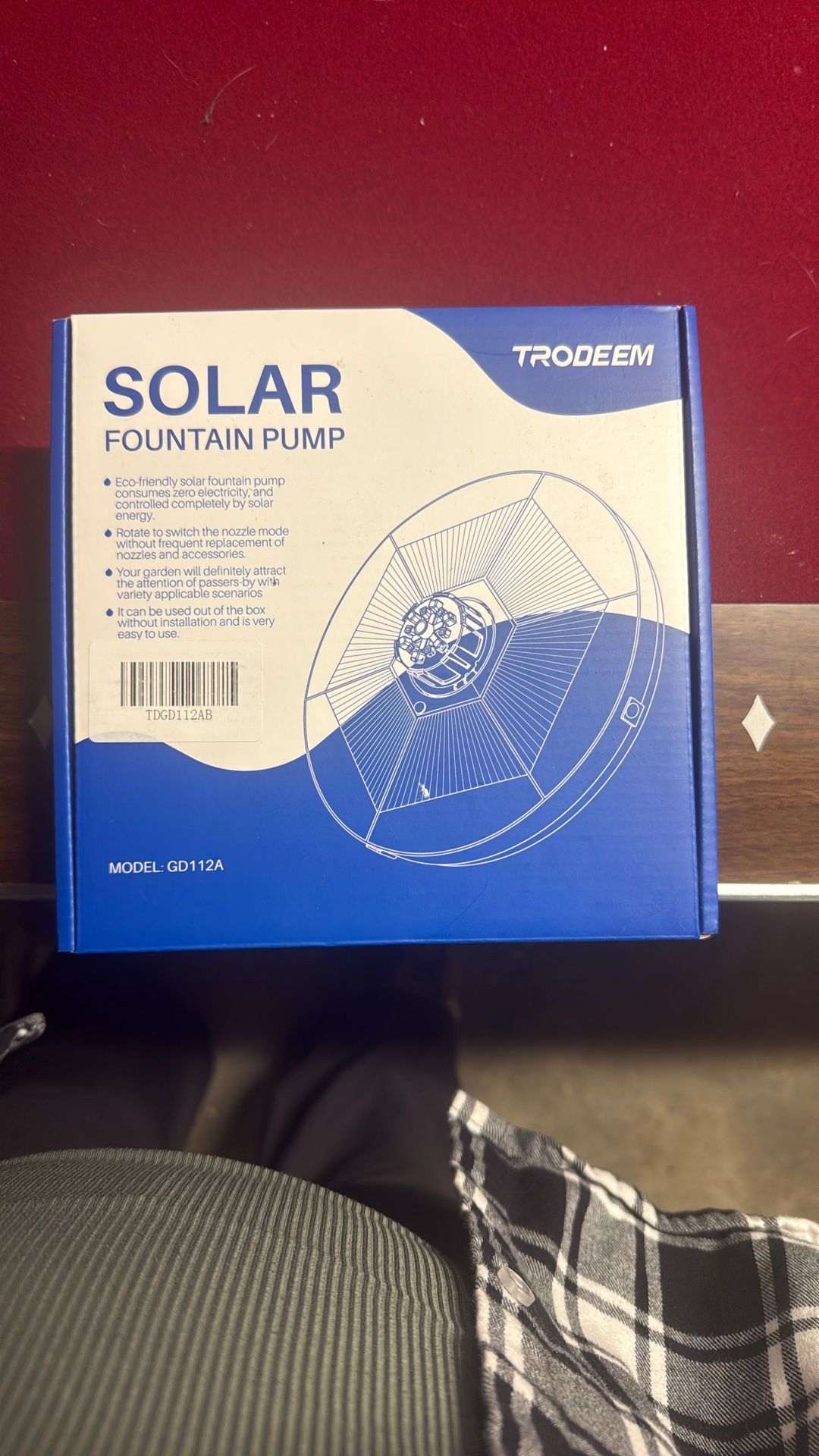 Solar Fountain Pump