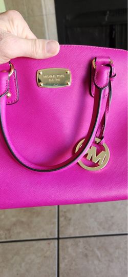 Pink Micheal Kors large purse