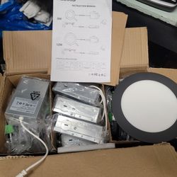 Alusso 6" Uslim Downlight Dimmable Black