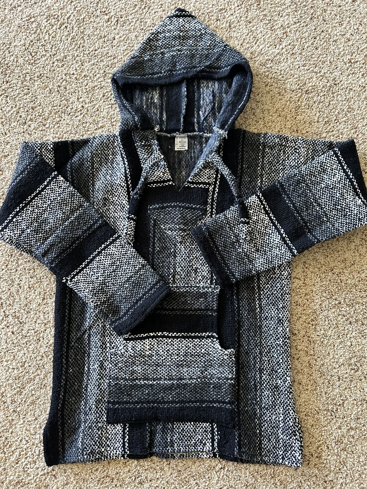 NEW Baja Hoodie Poncho, Adult S