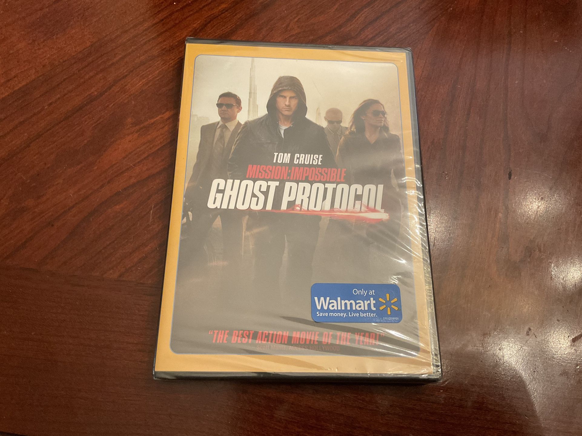 Mission: Impossible Ghost Protocol-DVD Tom Cruise/Jeremy Renner-NEW-