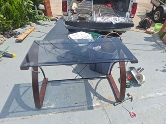 Glass table