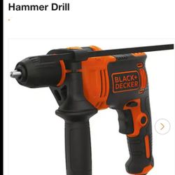 Black And Decker Hammer Drill 