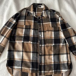 Plaid Flannel Jacket