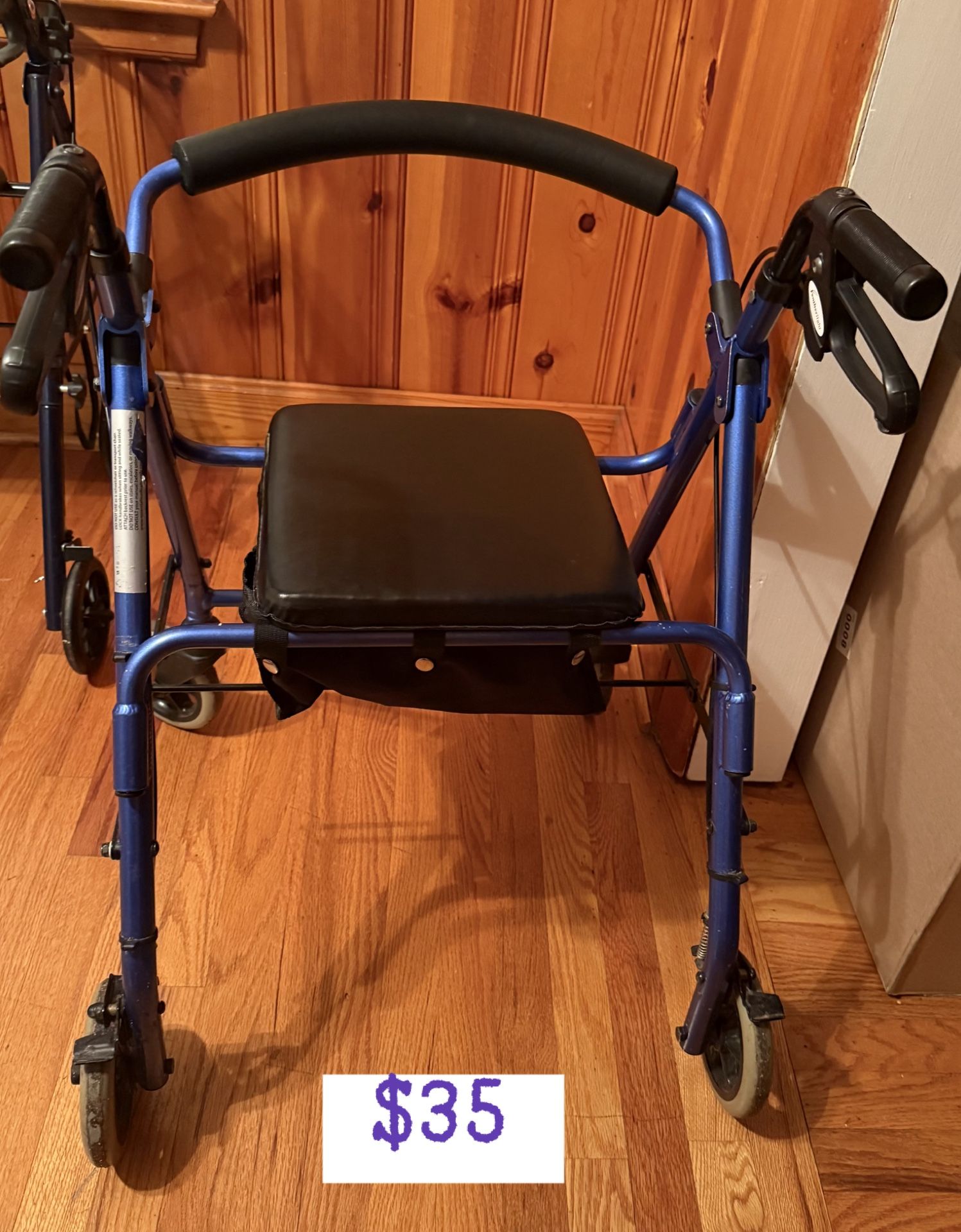 Rolling Seated Walker