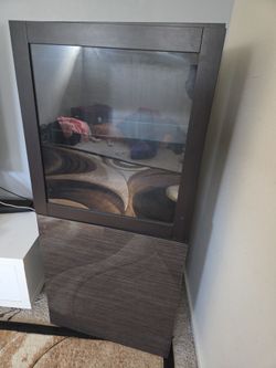 Black cabinets, 2 cabinets