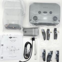 DJI Mini 4K Camera Drone Fly More Combo 4K UHD RC 62Min Flight NEW 