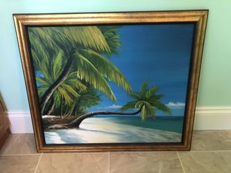 New Large Canvas Picture and Frame