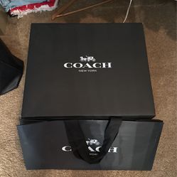 Coach Box & Bag