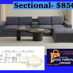 Brand New Sectional Sofa Couch 
