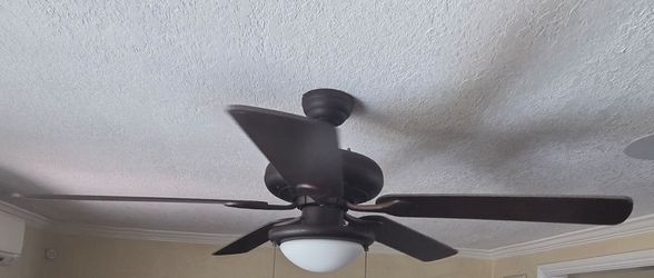 Ceiling Fan with Light and Remotes