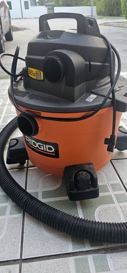 RIDGID Wet/Dry Shop Vacuum 6 gallon. Working.  Pre-owned