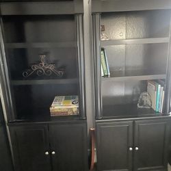 Two Matching Book Shelves