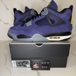 Brand New Jordan 4 Lakers Size 14M