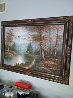 M Scott painting