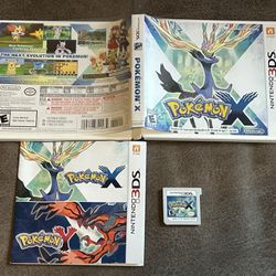 Authentic Real Pokémon X for Nintendo 3DS  The game is tested and working. It is in excellent condition. It would make for a great piece for a collect